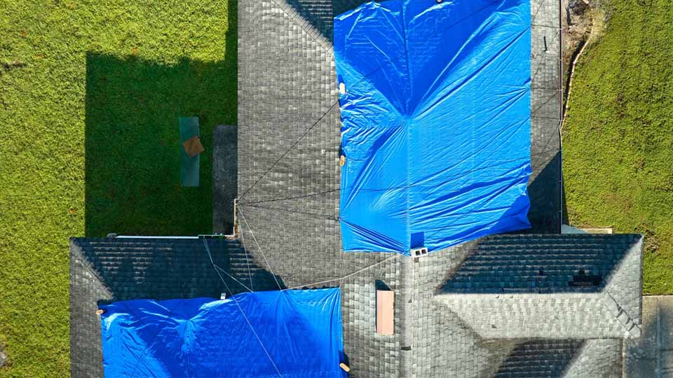 Emergency Tarp Coverings